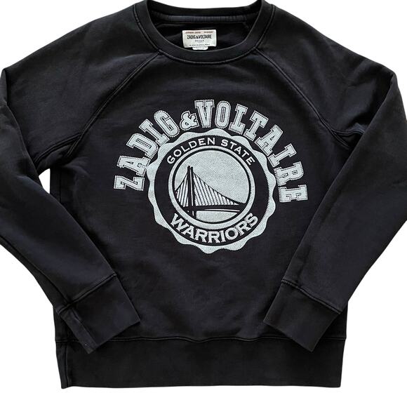 Zadig & Voltaire Golden State. Warriors NBA Sweatshirt size L - Picture 1 of 10